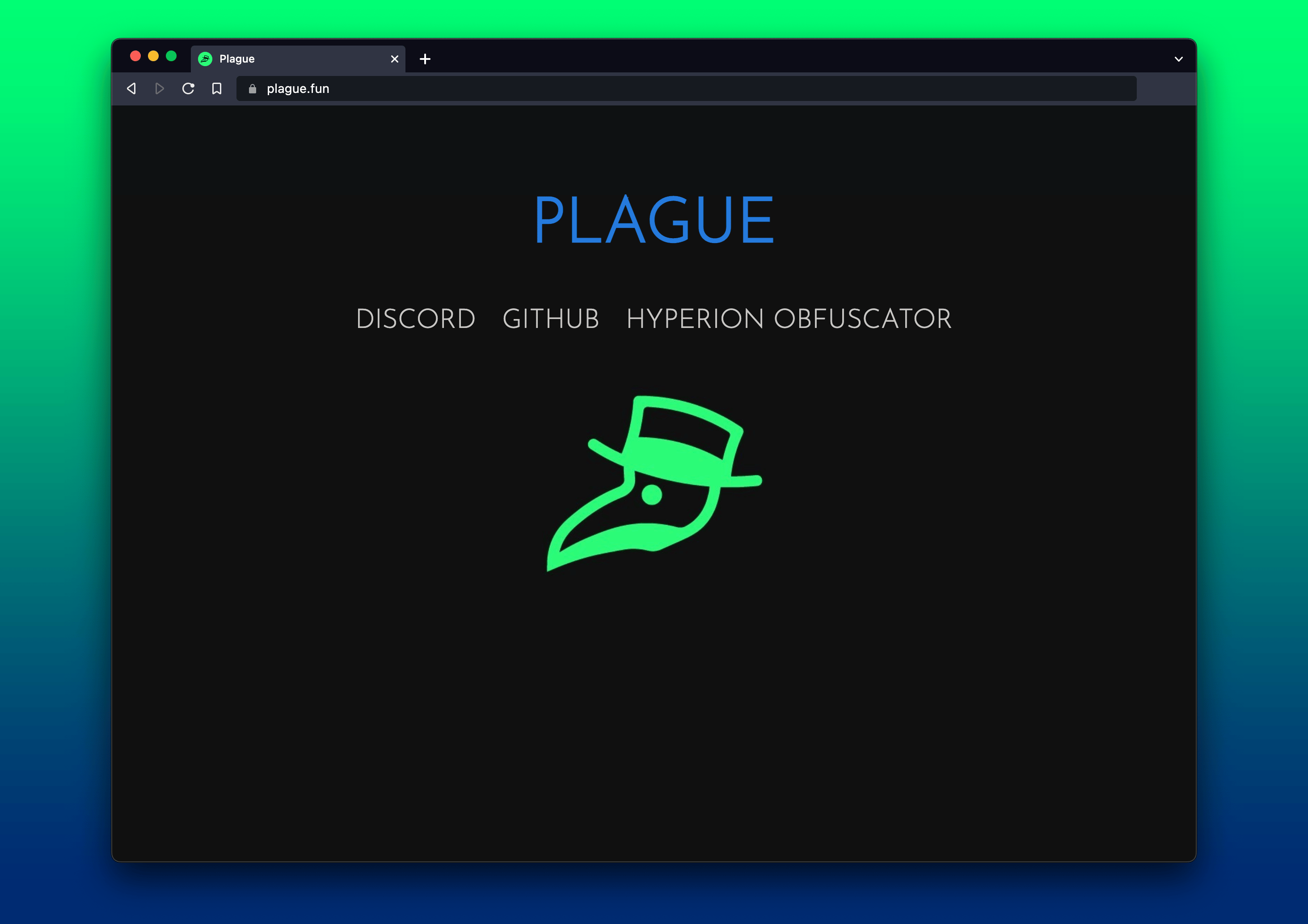 plague-website