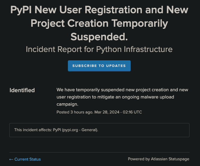 Typosquatting Campaign Targets Python Developers