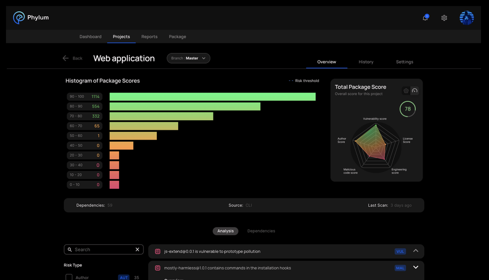 Design Matters: How We Created Phylum’s Risk Score for Open-Source Packages